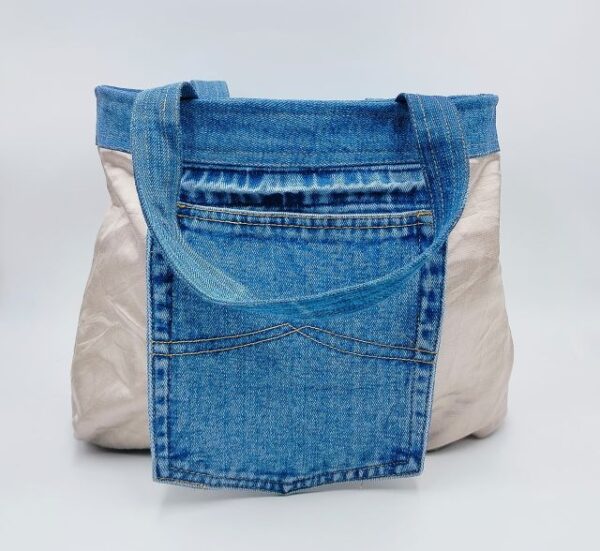 UpcycleChic Denim Bag