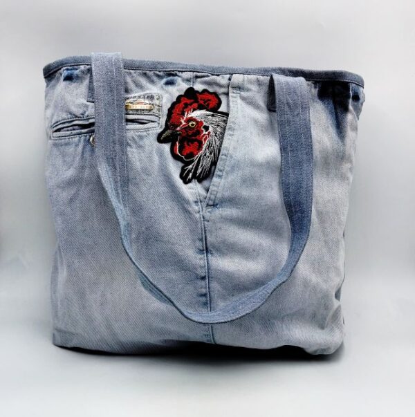 UpcycleChic Denim Bag