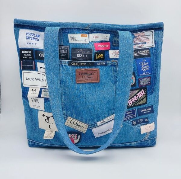 UpcycleChic Denim Bag