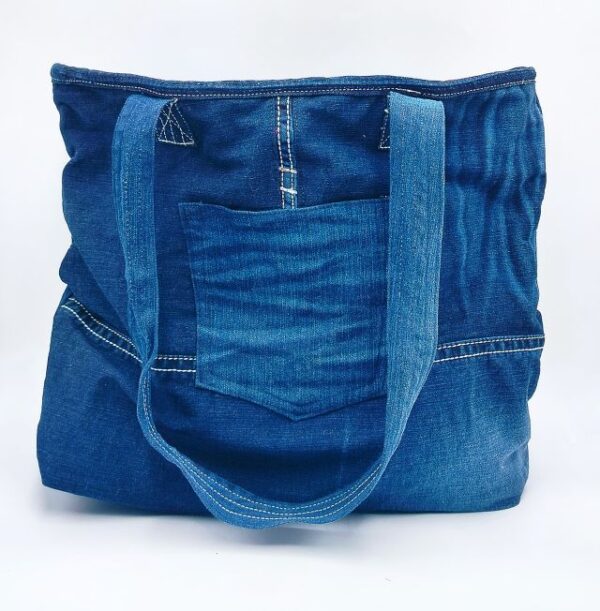 UpcycleChic Denim Bag