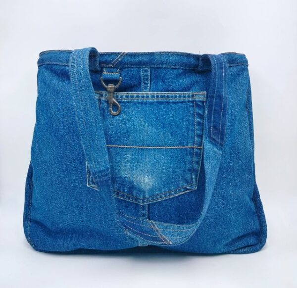 UpcycleChic Denim Bag