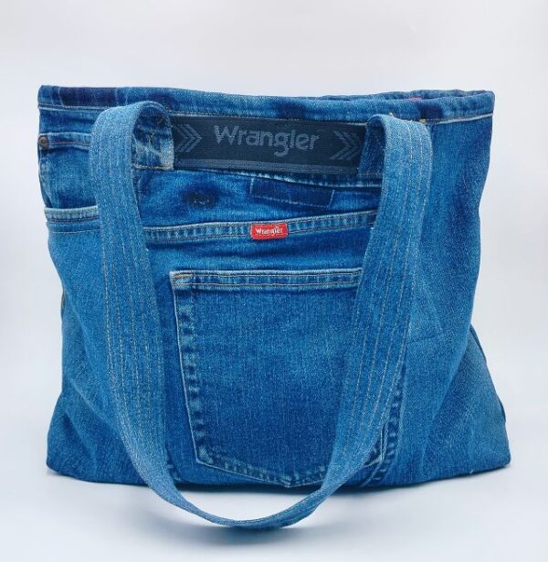 UpcycleChic Denim Bag