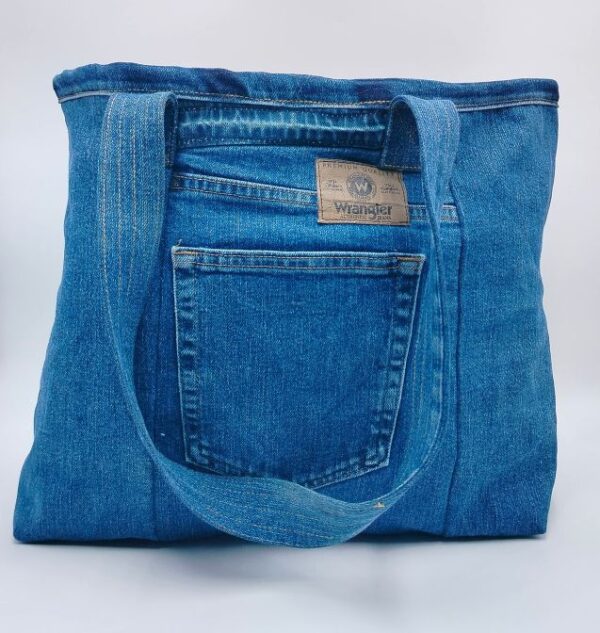 UpcycleChic Denim Bag