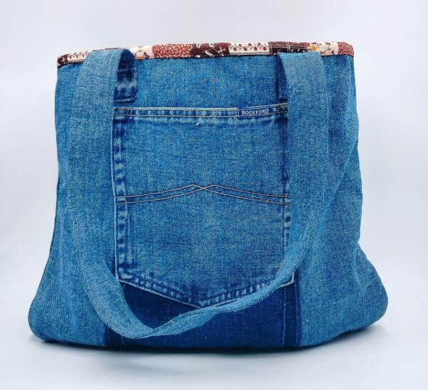 UpcycleChic Denim Bag