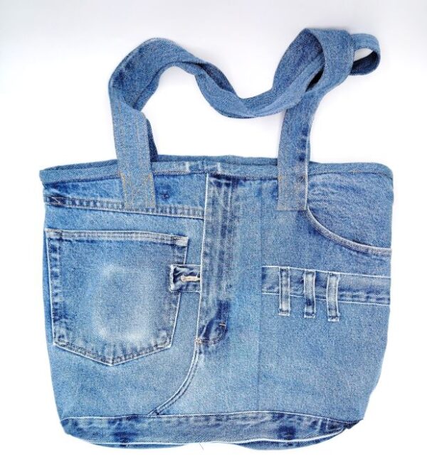 UpcycleChic Denim Bag