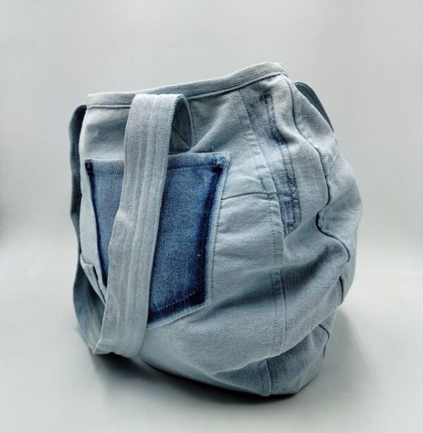 UpcycleChic Denim Bag