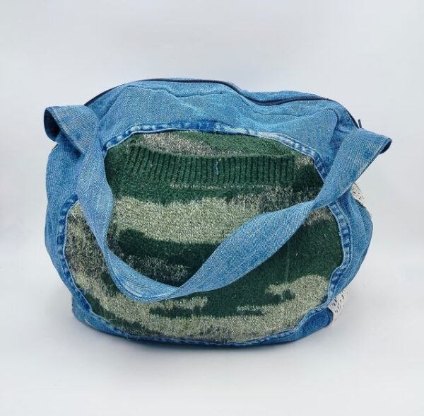 UpcycleChic Denim Bag