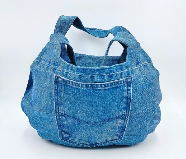 UpcycleChic Denim Bag