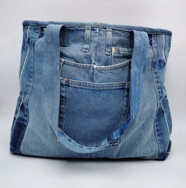 UpcycleChic Denim Bag