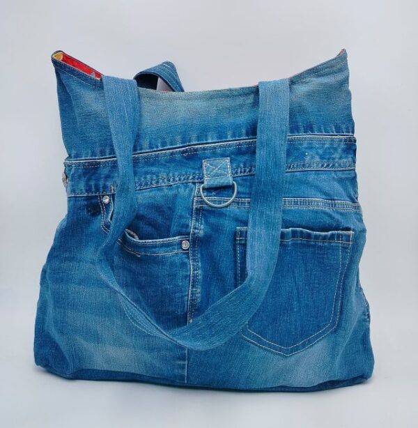 UpcycleChic Denim Bag