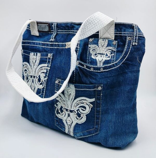 UpcycleChic Denim Bag