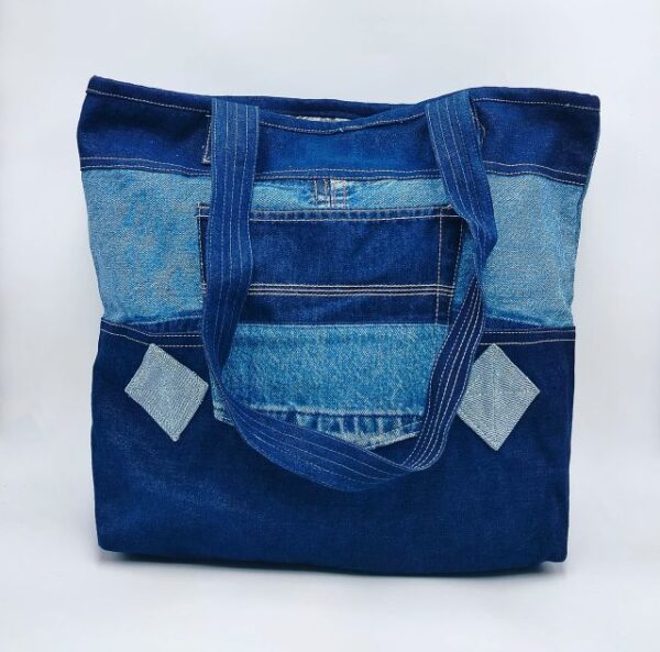 UpcycleChic Denim Bag