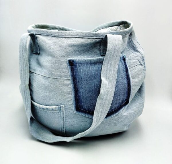 UpcycleChic Denim Bag