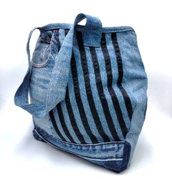 UpcycleChic Denim Bag