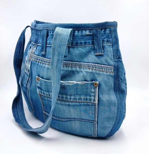 UpcycleChic Denim Bag