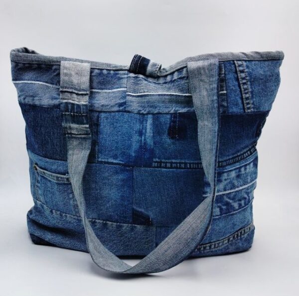 UpcycleChic Denim Bag