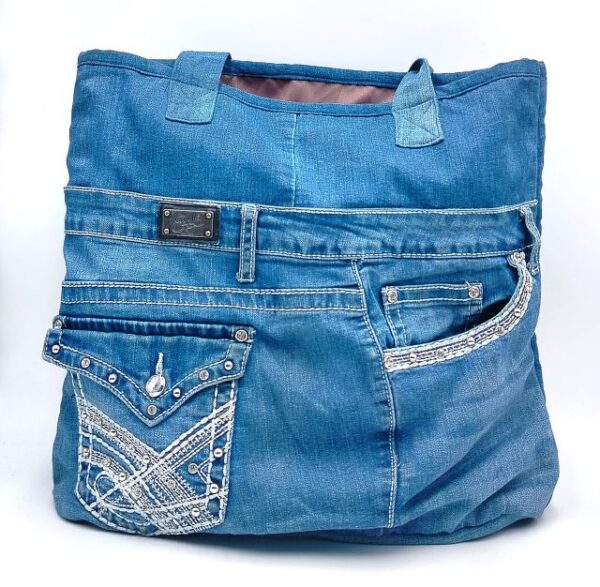 UpcycleChic Denim Bag