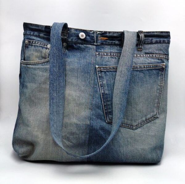 UpcycleChic Denim Bag