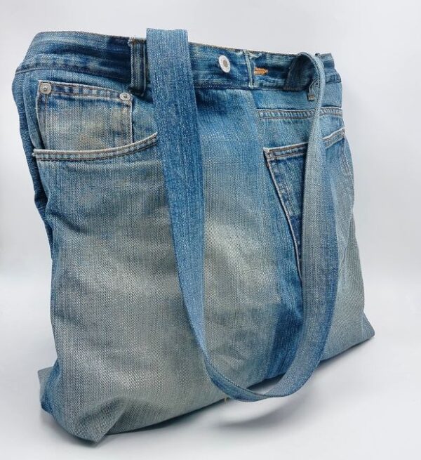 UpcycleChic Denim Bag