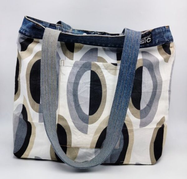 UpcycleChic Denim Bag