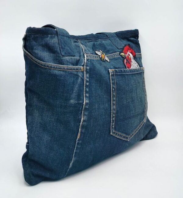 UpcycleChic Denim Bag