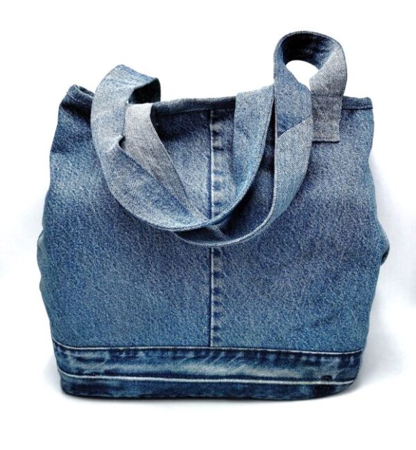 UpcycleChic Denim Bag