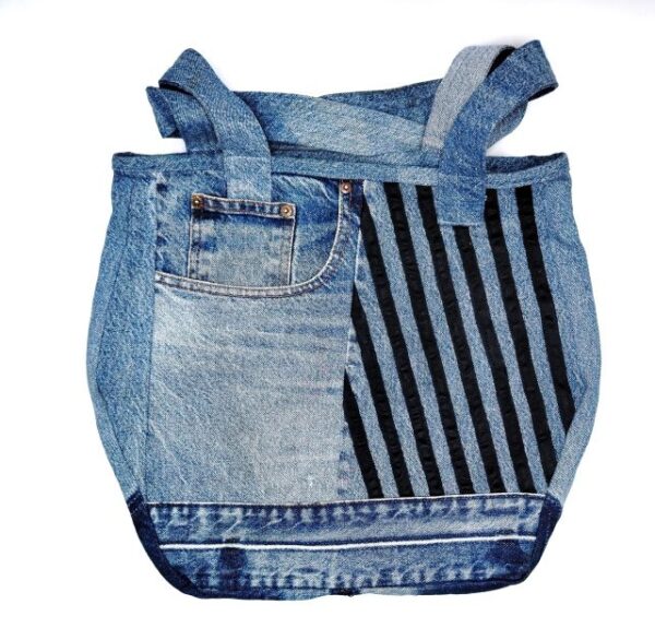 UpcycleChic Denim Bag