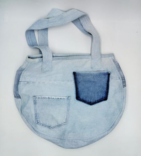 UpcycleChic Denim Bag