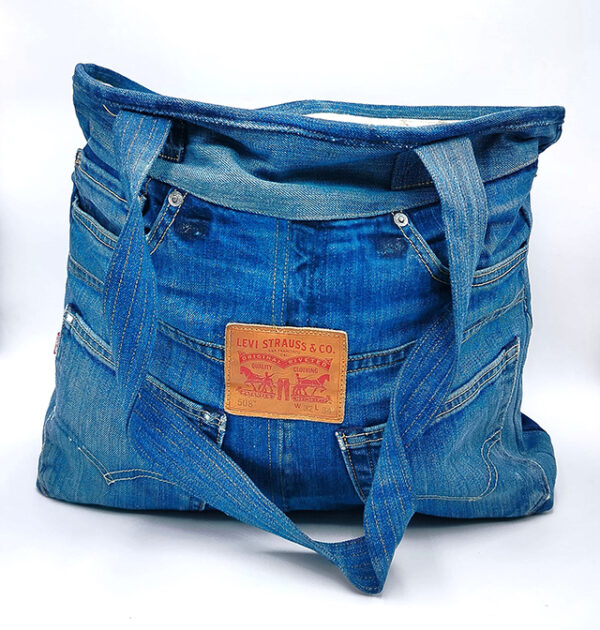 UpcycleChic Denim Bag