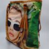 Upcycle Chic Unique Bag with Beautiful Picture and Revisable Option ( 00077 )